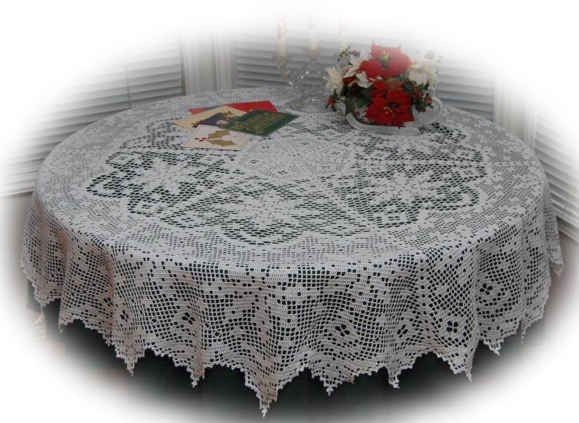 Christmas table cloth